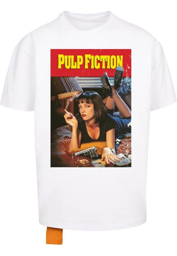Merchcode Men's T-shirt Pulp Fiction Poster Oversize white