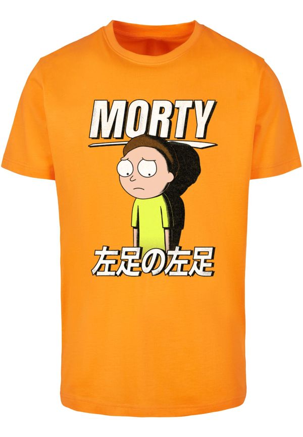 Merchcode Men's T-shirt Rick and Morty Sad Morty orange