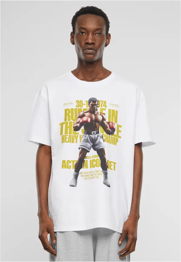 Mister Tee Men's T-shirt Rumble white