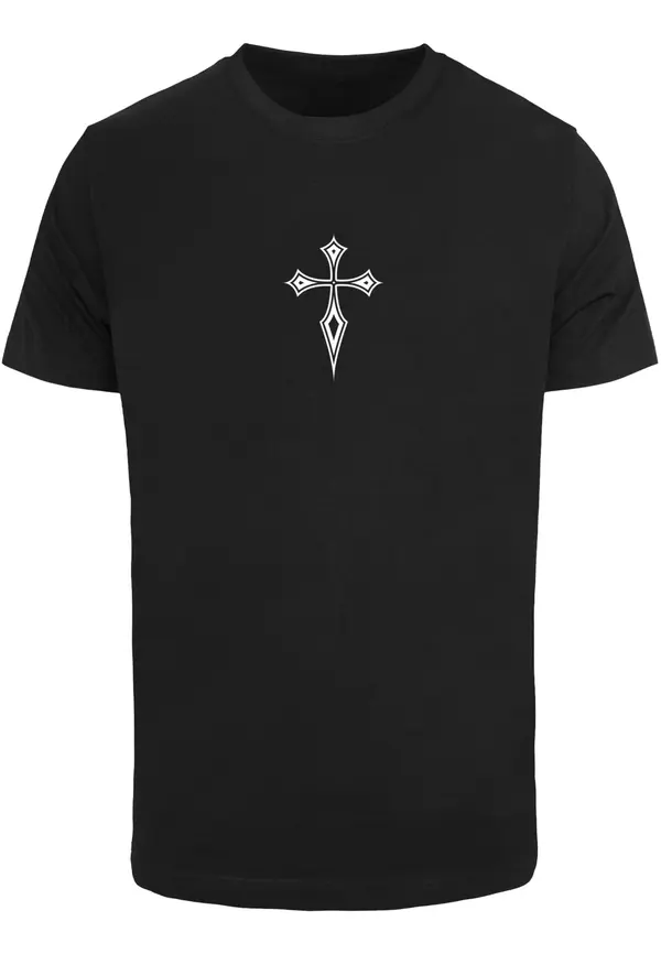 Mister Tee Men's T-shirt Sign Of The Cross black
