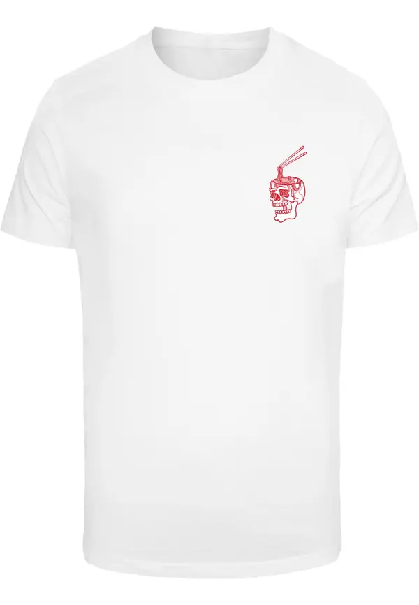 Mister Tee Men's T-shirt Skulls Bento white