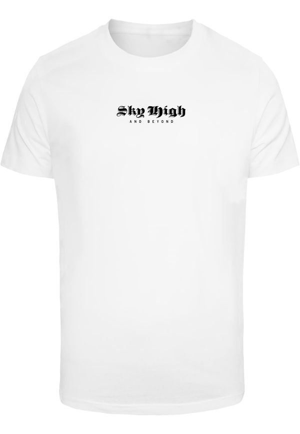 Mister Tee Men's T-shirt Sky High white