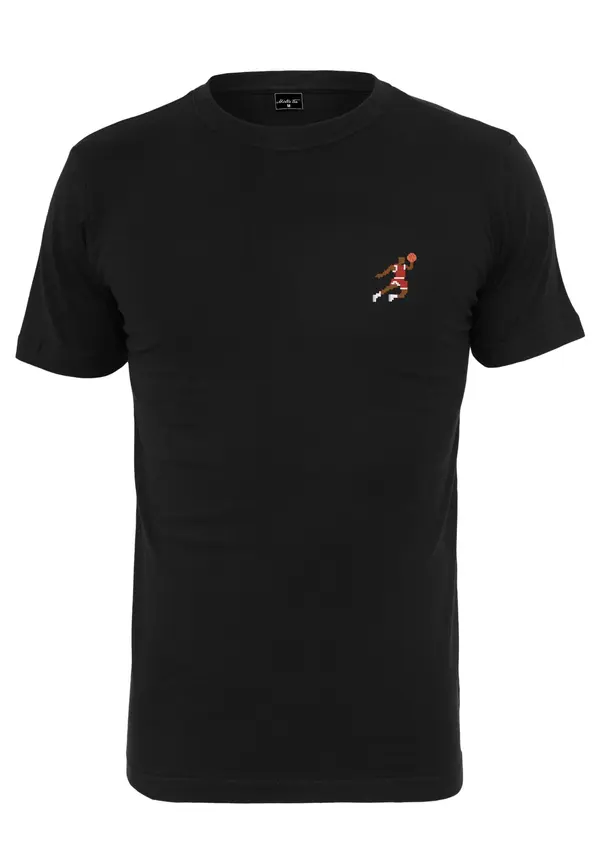 Mister Tee Men's T-shirt Small Basketball Player black