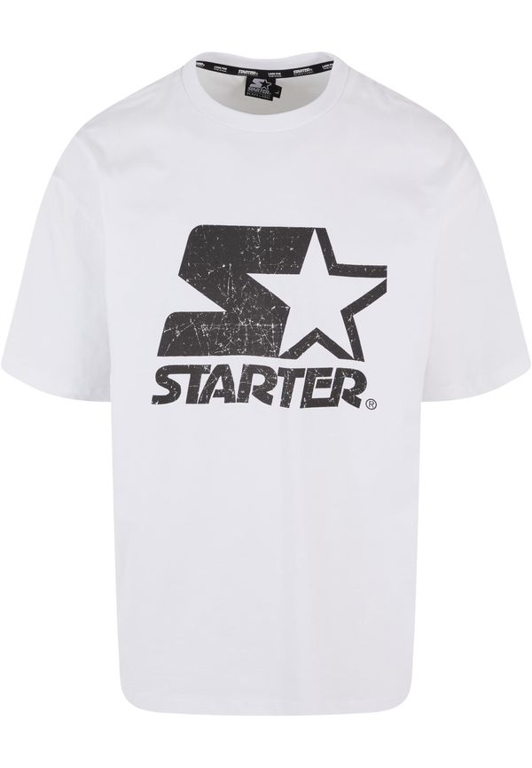 Starter Black Label Men's T-shirt Starter Logo Oversize Acid white