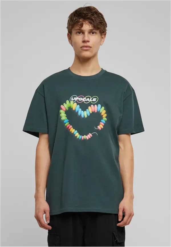 Mister Tee Men's T-shirt Sweet Treats green