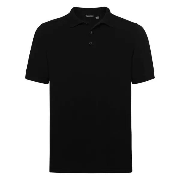 RUSSELL Men's T-shirt Tailored Stretch Polo R567M 95% smooth cotton ring-spun 5% Lycra 205g/210g