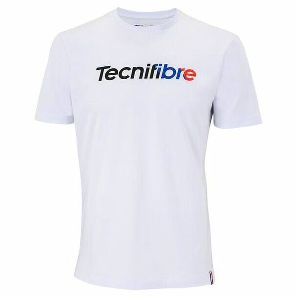 Tecnifibre Men's T-shirt Tecnifibre Club Cotton Tee White M