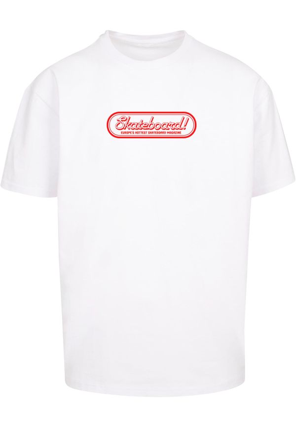 Merchcode Men's T-shirt The Skateboard Magazine white