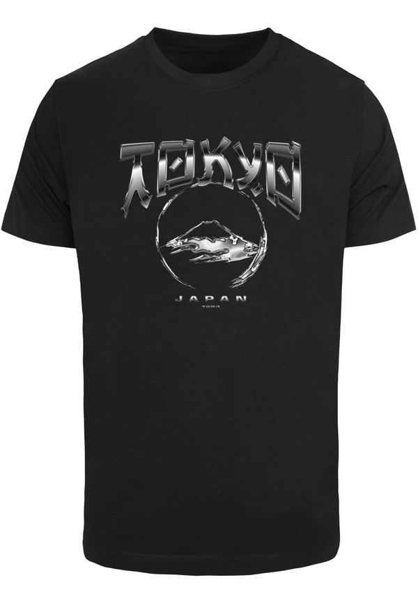 Mister Tee Men's T-shirt Tokyo Chrome black