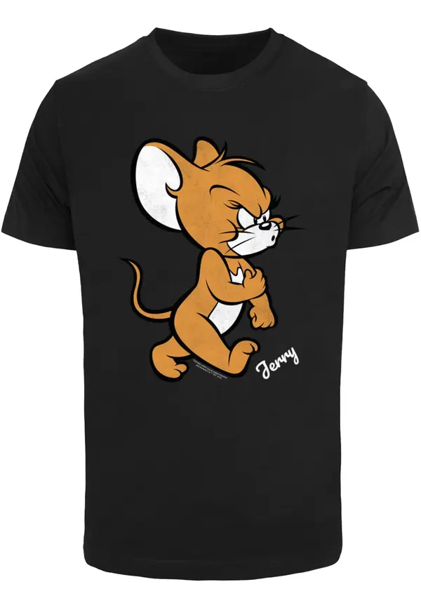 Merchcode Men's T-shirt Tom & Jerry - Angry Mouse black