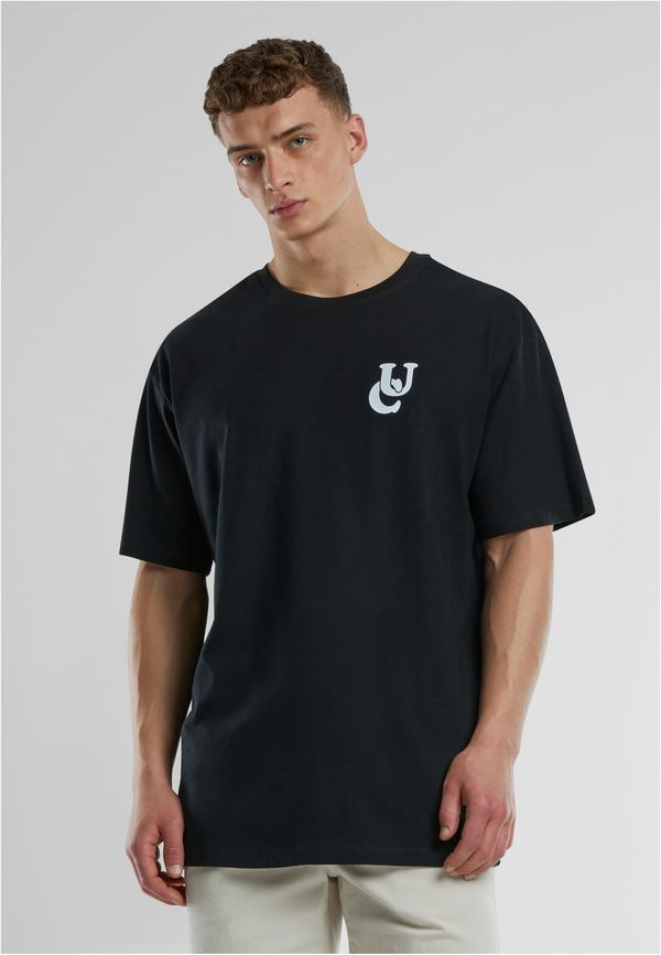 Urban Classics Men's T-shirt UC Weavy Logo Heavy Oversized black