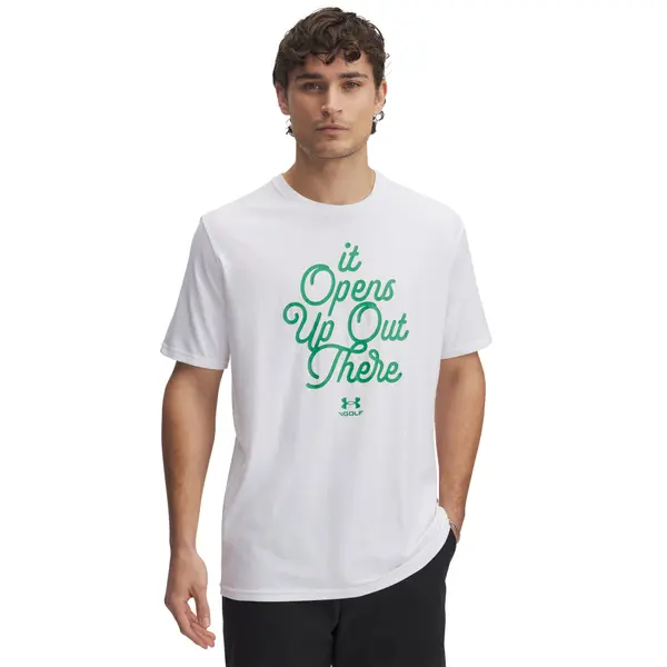 Under Armour Men's T-shirt Under Armour 60/40S Golf Open Up SS
