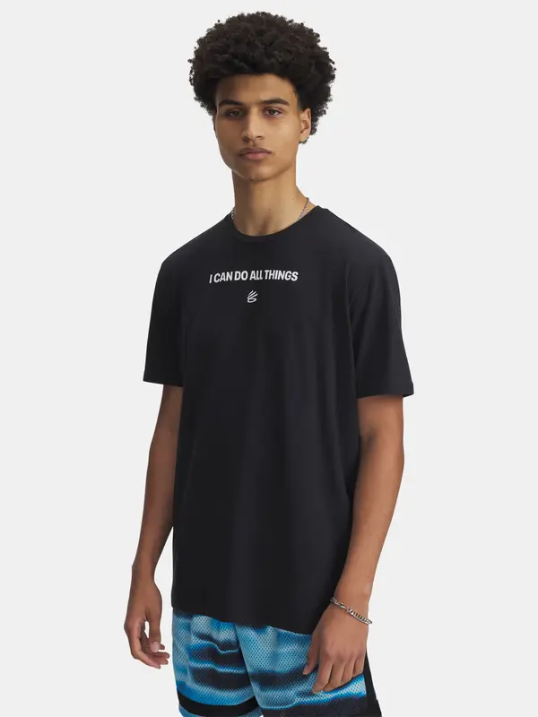 Under Armour Men's T-shirt Under Armour Curry Playable Tee 2-BLK - Men's