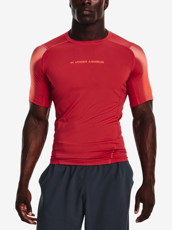 Under Armour Men's T-shirt Under Armour HeatGear Novelty SS-RED M