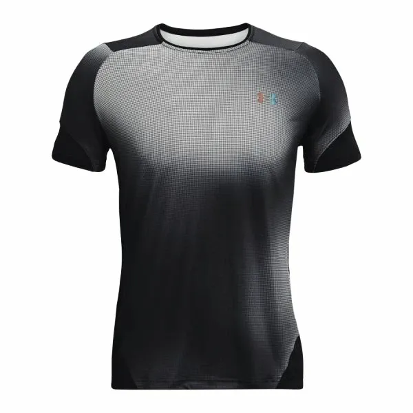 Under Armour Men's T-shirt Under Armour HG Rush 2.0 Print SS black, SM