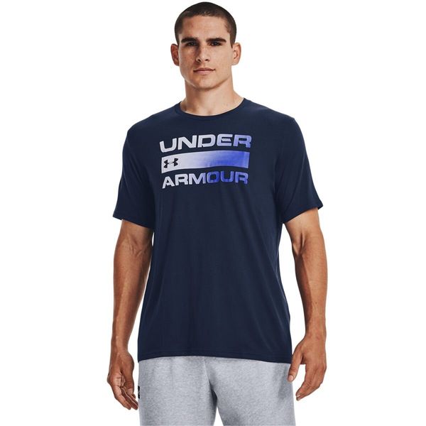 Under Armour Men's T-shirt Under Armour Team Issue Wordmark SS - dark blue