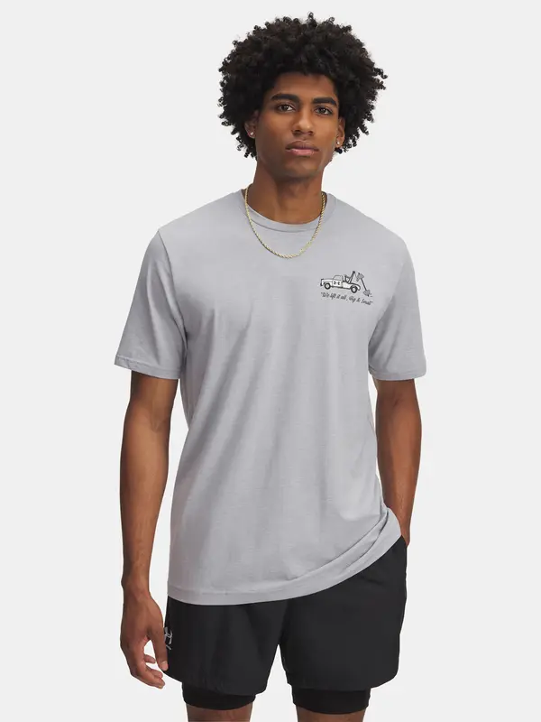 Under Armour Men's T-shirt Under Armour UA 60/40S BODY SHOP SS-GRY - Men's