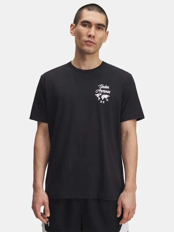 Under Armour Men's T-shirt Under Armour UA 60/40S SPORTS WM SS-BLK - Men's