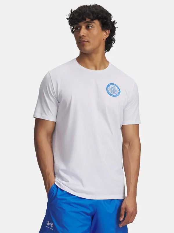 Under Armour Men's T-shirt Under Armour UA ARMOUR CLUB SS-WHT - Men's