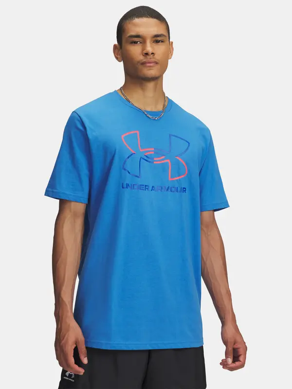 Under Armour Men's T-shirt Under Armour UA GL FOUNDATION UPDATE SS-BLU - Men's