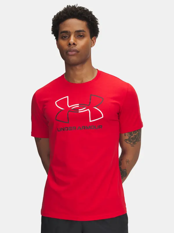 Under Armour Men's T-shirt Under Armour UA GL FOUNDATION UPDATE SS-RED - Men's