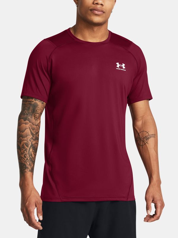 Under Armour Men's T-shirt Under Armour UA HG Armour Fitted SS-RED - Men's