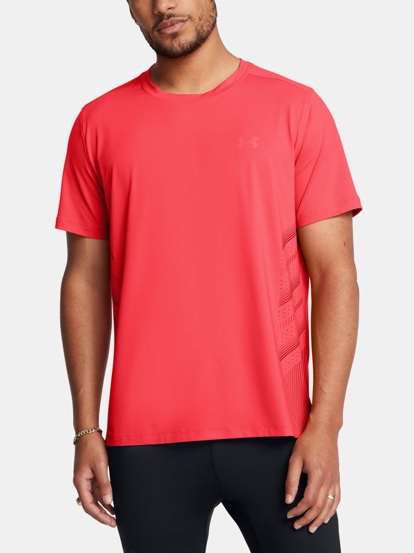 Under Armour Men's T-shirt Under Armour UA LAUNCH ELITE GRAPHIC SS-RED - Men's