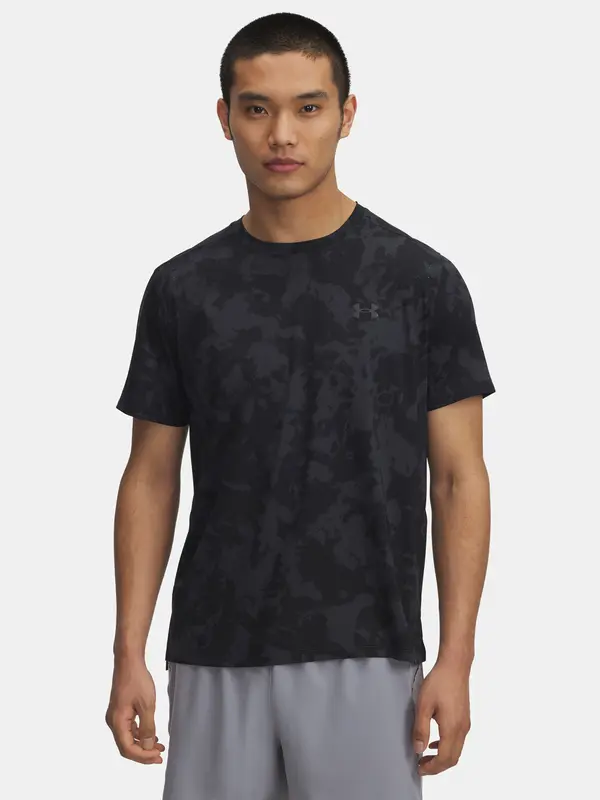 Under Armour Men's T-shirt Under Armour UA LAUNCH ELITE PRT SS-GRY - Men's