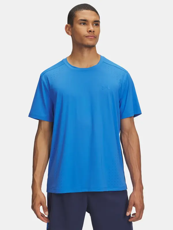 Under Armour Men's T-shirt Under Armour UA LAUNCH ELITE SHORTSLEEVE-BLU - Men's
