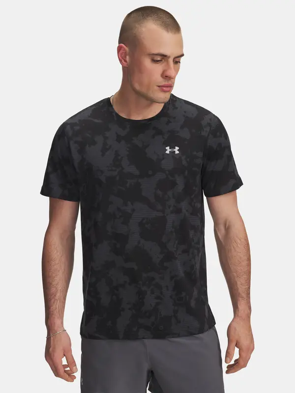 Under Armour Men's T-shirt Under Armour UA Launch Printed SS-GRY - Men's