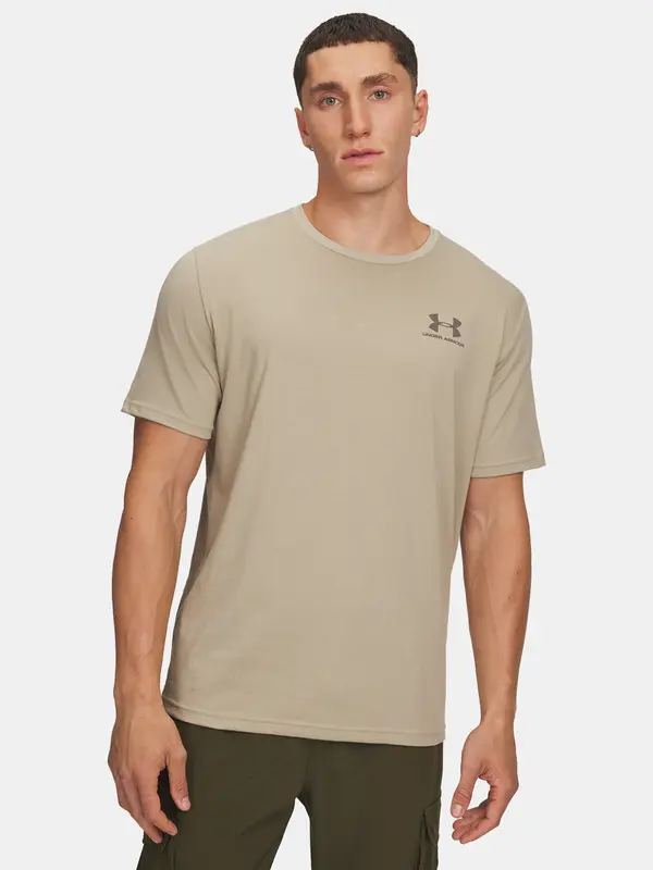 Under Armour Men's T-shirt Under Armour UA M SPORTSTYLE LC SS-BRN - Men's