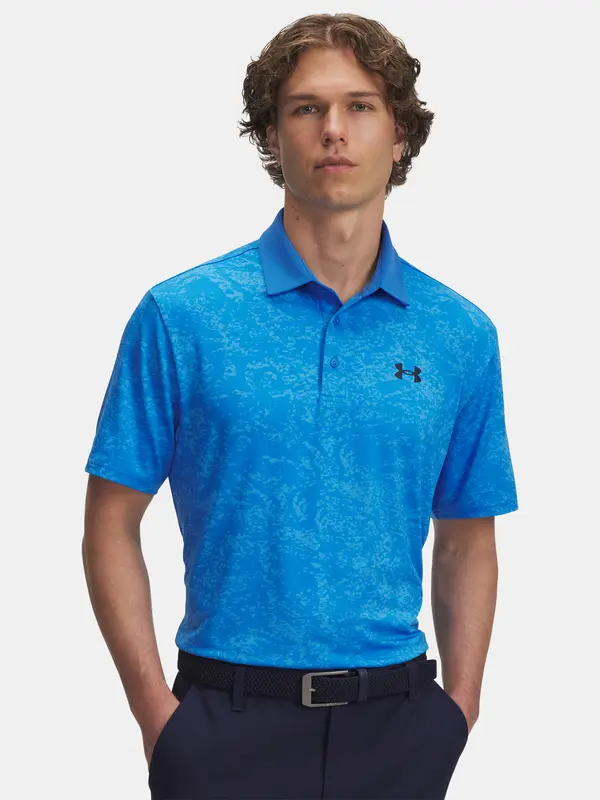Under Armour Men's T-shirt Under Armour UA Playoff 3.0 Printed Polo-BLU - Men's