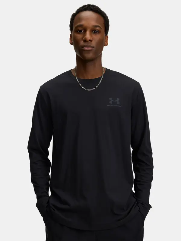 Under Armour Men's T-shirt Under Armour UA SPORTSTYLE LEFT CHEST LS-BLK - Men's