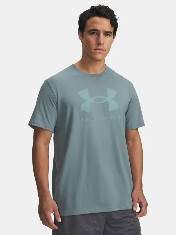 Under Armour Men's T-shirt Under Armour UA SPORTSTYLE LOGO UPDATE SS-BLU - Men's