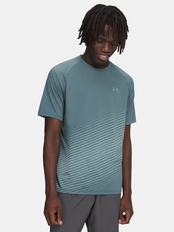 Under Armour Men's T-shirt Under Armour UA Tech Fade SS-BLU - Men's