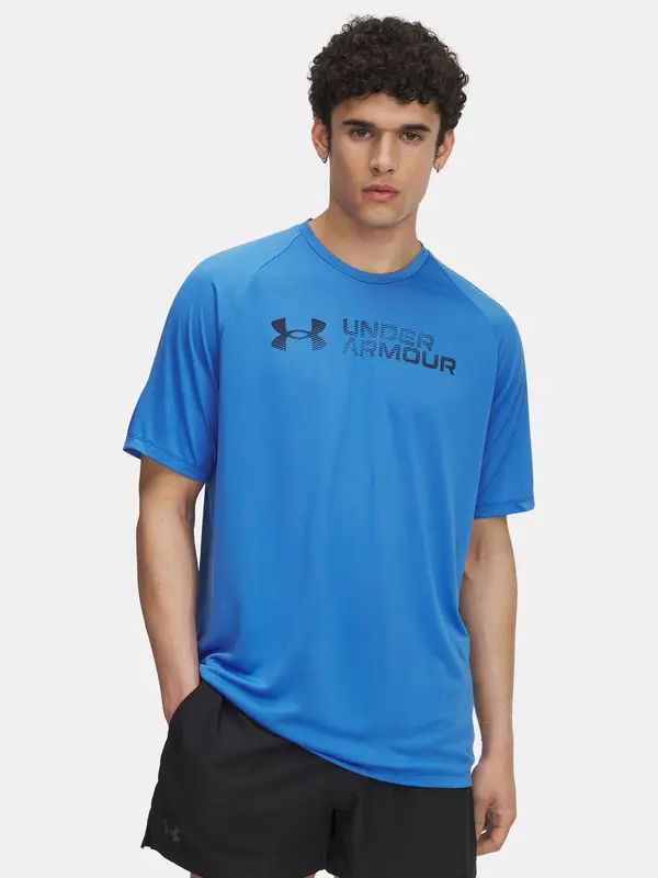 Under Armour Men's T-shirt Under Armour UA Tech Reflective SS-BLU - Men's