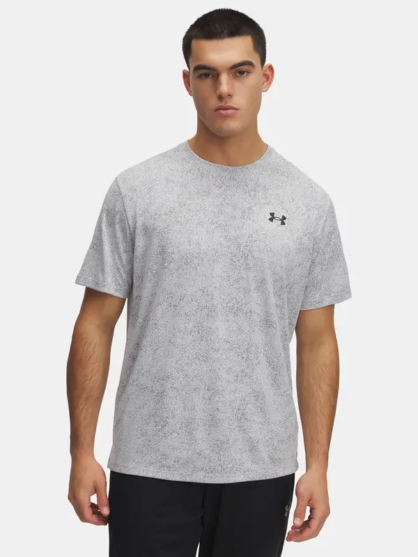 Under Armour Men's T-shirt Under Armour UA Tech Tee Pixelate-GRY - Men's