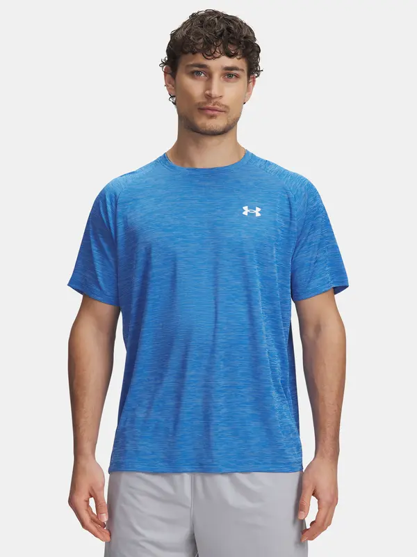 Under Armour Men's T-shirt Under Armour UA Tech Textured SS-BLU - Men's