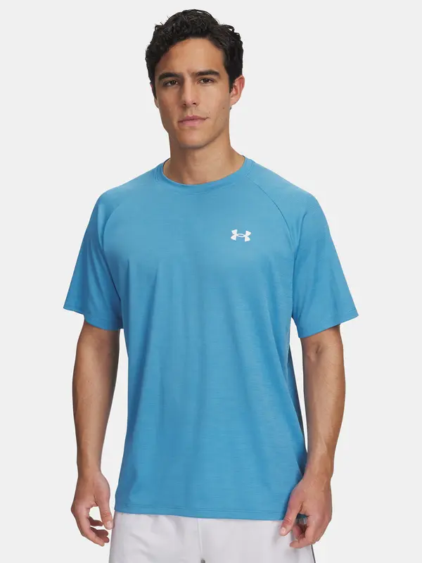 Under Armour Men's T-shirt Under Armour UA Tech Textured SS-BLU - Men's