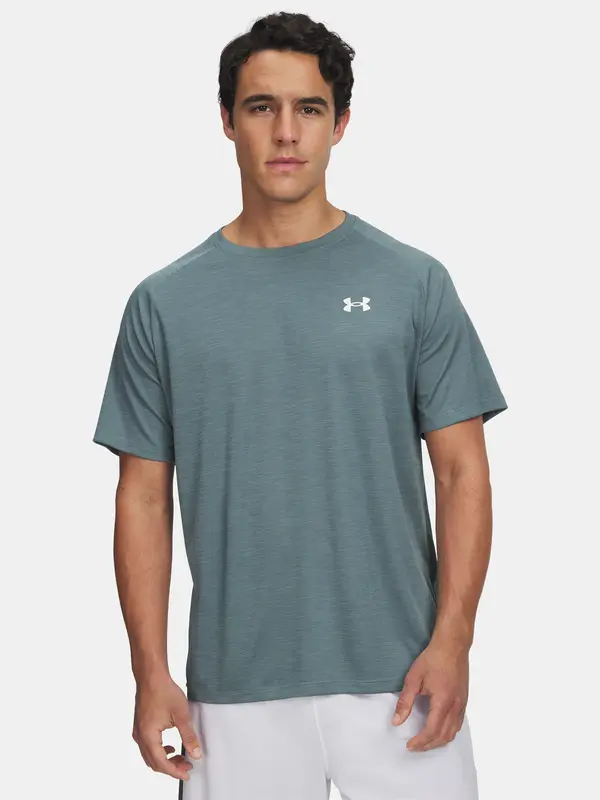 Under Armour Men's T-shirt Under Armour UA Tech Textured SS-BLU - Men's