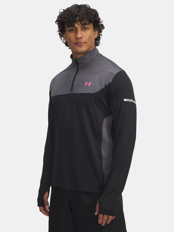Under Armour Men's T-shirt Under Armour UA Tech Utility 1/4 Zip-BLK - Men's
