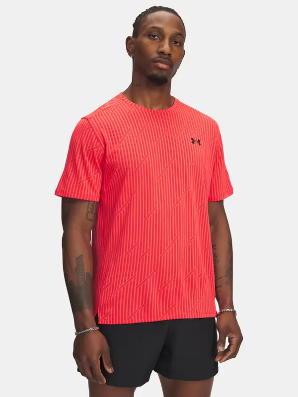 Under Armour Men's T-shirt Under Armour UA Tech Vent Jacquard-RED - Men's