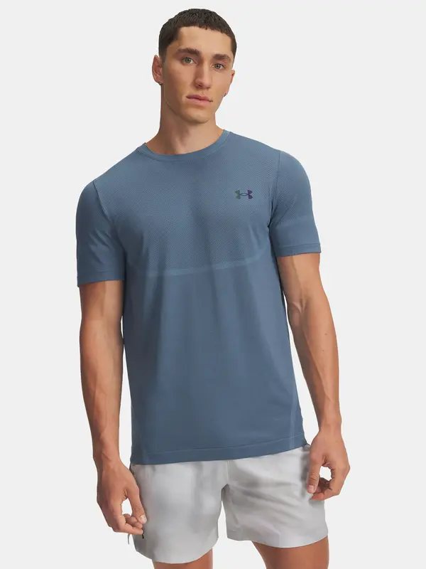 Under Armour Men's T-shirt Under Armour UA Vanish Elite Seamless SS-BLU - Men's