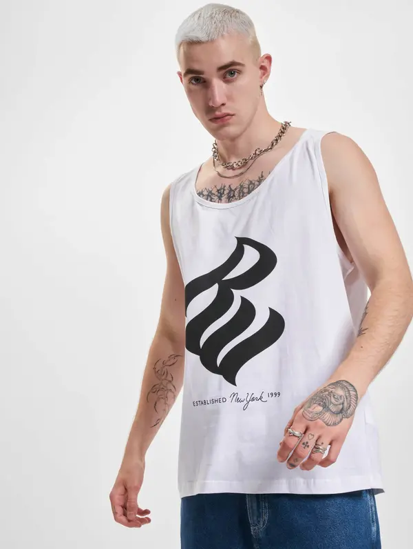 Rocawear Men's Tank Top Basic New York White/Black