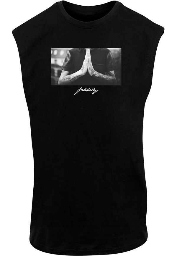 Mister Tee Men's tank top Pray black