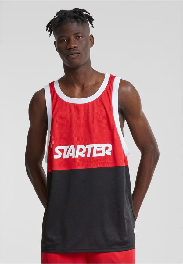 Starter Black Label Men's tank top Split Mesh City red/black