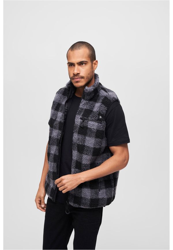 Brandit Men's Teddyfleece Vest black/gray