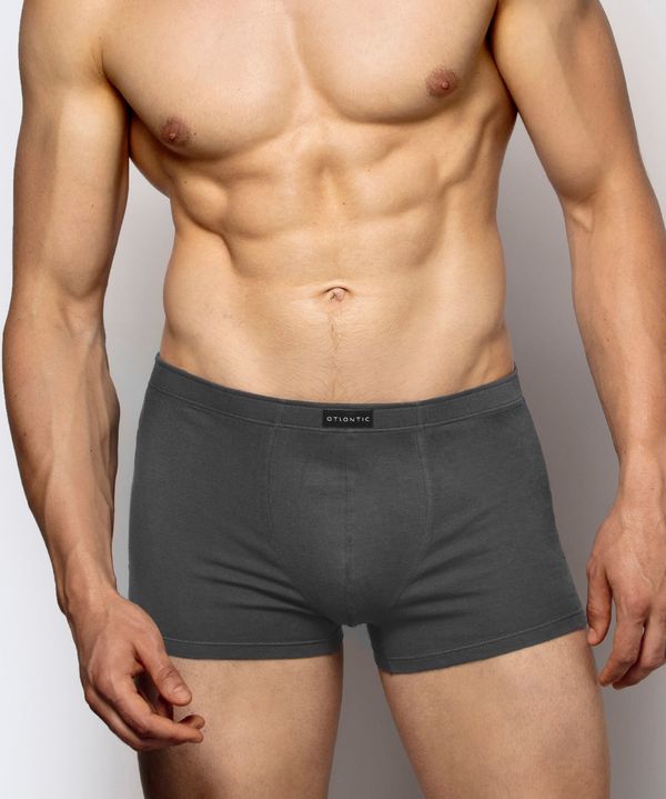 Atlantic Men's tight boxer shorts ATLANTIC - dark gray