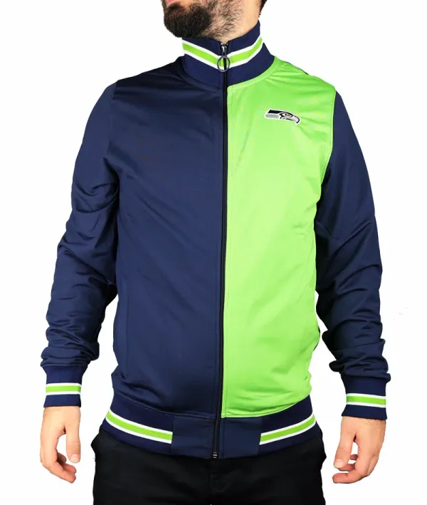 Fanatics Men's Track Jacket Fanatics Cut & Sew Track Jacket NFL Seattle Seahawks, S