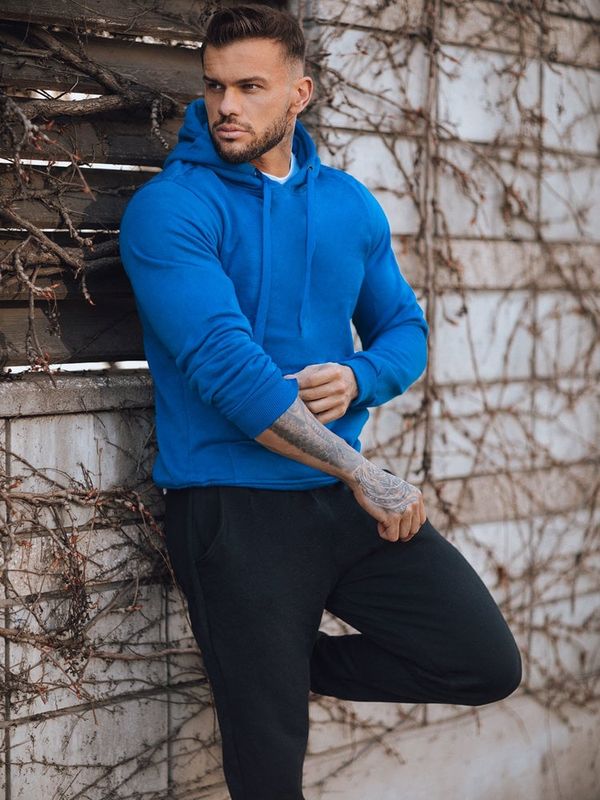 DStreet Men's Tracksuit - Blue and Black Dstreet